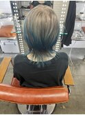 セナウルフホワイトベージュブルー