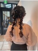 salon de yu/ 松原 加奈 #kana_arrange ツインテール　結婚式