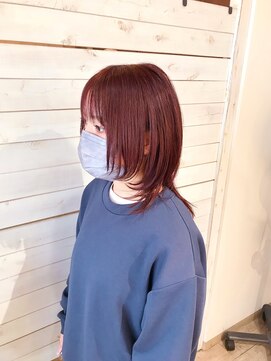 ヘアーサロン カヴィエ(hair salon covie) ウルフカット レイヤーカット レイヤースタイル