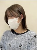 外ハネボブ/ぱつっとボブ/韓国ボブ