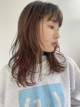 サラビューティーサイト 九大学研都市店(SARA Beauty Sight) 【晴音のきゅんhair】ナチュラルミディアムレイヤー