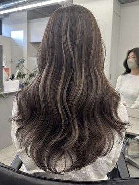 ジルブラン(JIL BLAN) ハイライトバレイヤージュダブルカラー20代30代40代グレージュ