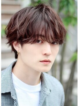 クーエフー(coo et fuu) スパイラルパーマで魅せる柔らかいマッシュ