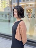 スタイリッシュなボブ