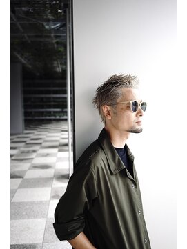 リップスヘアー 銀座(LIPPS hair) 大人男子のブリーチカラー 大人メンズショート