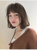 7トーン / ブラウンベージュ /ボブ