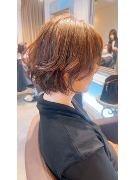 ボニークチュールドットエス(.S) プードルボブ 神戸デジタルパーマ/神戸ショートボブ