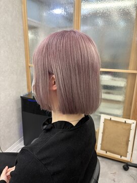 ヘアサロン ドットプラス 町田店(dot. plus) 【山本　直幸】ブリーチ×ピンクパール