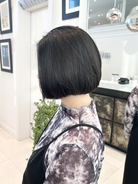 アルティファータ(artifata) グレージュ　ブリーチなし　艶カラー　ブルベ冬