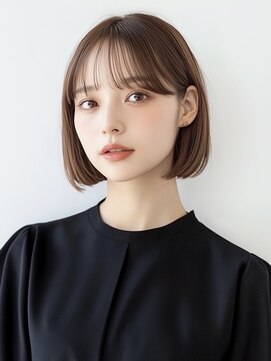 ブロウ ネックス ザ サロン 表参道(VLOW nex the salon) 【vlow style#196】愛されミニボブ vlow 表参道 韓国