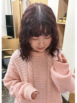 メク(meku) プードルパーマ*前髪パーマ*ミディアムパーマ