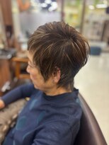 リベーヌプラス 絶壁解消/ひし形/くびれ/斜めバング/60代50代40代/ミセスヘア15C