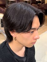 フィフスパーク(fifth PARK)&nbsp;フェザーパーマニュアンスパーマセンターパートシャドウパーマ