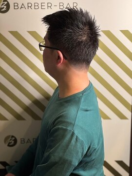 バーバーバー アカバネ(BARBER-BAR AKABANE) ビジネスでも大活躍　フェードスタイル＃3