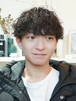 シャドウパーマ/スパイラル/ソフト/サーフ/緩め/マッシュパーマ