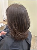 外ハネミディ
