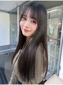 髪質改善ストレート