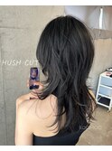ハッシュカット、レイヤーなら私まで☆ロングウルフハイレイヤー
