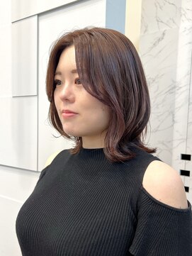 クリアーオブヘアー 一社店(clear OF HAIR) エアリーなレイヤーボブ