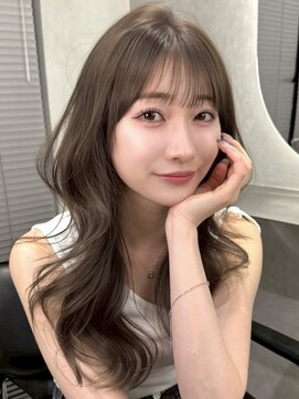 オニキス(ONYX) T128レイヤーカット表参道くびれヘアハッシュカットベージュ