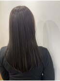 ロング/暗髪/オフィスカラー/透明感/本八幡