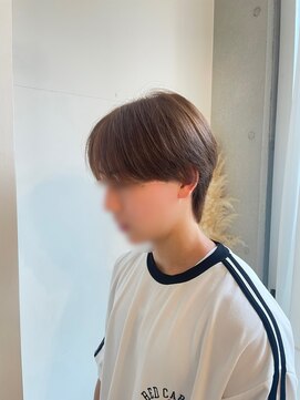 エクシア 横浜店(EXCIA) シースルーマッシュ/曲がる縮毛矯正