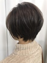 アーク(Ark)&nbsp;ショートレイヤー　30/40/50代　　秋カラー　大人可愛い