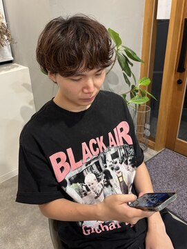 ヴィンスジオ 岐阜駅南(vince gio) ニュアンスパーマ/メンズヘア