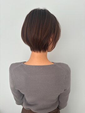 ニューヨークニューヨーク 阪急高槻店(NYNY) 丸みショートくびれ大人グレージュ