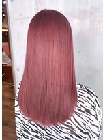 エース (ACE)&nbsp;【ACE横浜】濃いめピンク×ストレート仕上げ