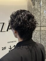 ザザ ZA/ZA 神楽坂 メンズニュアンスパーマ