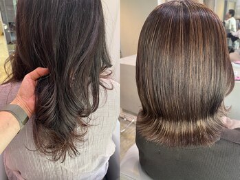 ユリーカ(eureca)の写真/″隠す″から″魅せる″へ。光を味方にする、上品なグレイカラー。