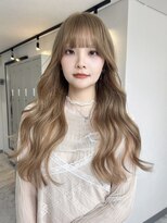 ヴィア 京都烏丸(Via)&nbsp;ミルクティーベージュ/ミルクティー/ハイトーン/ケアブリーチ