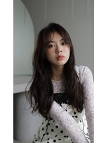 エレン 池袋(ElEn.)&nbsp;顔タイプ診断/似合わせ小顔カット/無造作パーマ/ダークベージュ