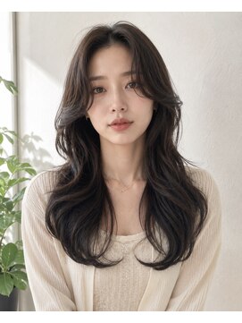 モードケイズ 調布店(MODE K's) 韓国風レイヤーカット_顔周りハッシュカット調布前髪カット