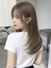 【やわらかい透明感◎】カット+透明感**イルミナカラー+Aujuaトリートメント