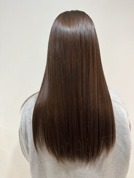 hair Love One 太田 宝町店の写真/雨や湿気の多い日もお手入れ簡単に!乾かすだけでセット完了の楽々スタイルに導きます♪自然な仕上がりに*