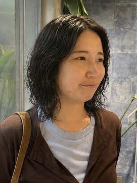 シー(si) クセっぽいレイヤーパーマ