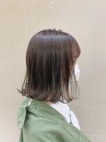 エリス ウメダ(Eliss umeda) 【秋カラー】外ハネボブアッシュグレージュ