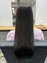 ラル 水戸県道50号店(Lalu.) ダークパープル/ナチュラルショート/ミルクブラウン/夏/水戸