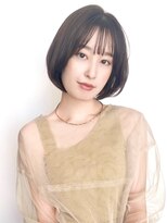 ビーチ(BEACH)&nbsp;★ナチュラルショートレイヤーボブミルクブラウンダークパープル