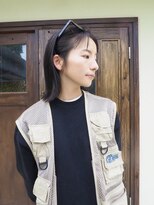 ブルーヘンビレッジ(bluhen village)&nbsp;切りっぱなしボブ×艶感ストレート