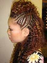 フリーク つくば店(FREAK)&nbsp;コーンロウスパイラルmix