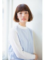 アンアミ オモテサンドウ(Un ami omotesando) 【Un ami】大人オシャレなシンプルボブ　津村　佳奈