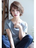 Aimee ニュアンスショート×アッシュベージュ
