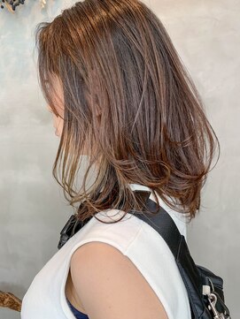 テトヘアー(teto hair) medium(ウルフ、くびれミディ、イルミナカラー)