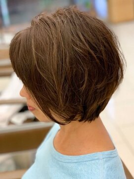 グランシュ 青葉台店(GranCieux) ココアブラウン×丸みショート