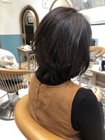ロンド レグリーズ 立川(Lond leglise)&nbsp;外ハネ/ボブ/アッシュブラウン/似合わせカット〈深味信也〉