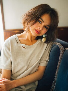 美容室クローバー 新小岩店(clover) ひし形ふわふわボブ【新小岩】