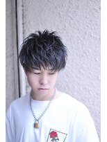 ブレイズ ザ サロン(BLAZE THE SALON)&nbsp;エアリー感◎!!黒髪束感マッシュレイヤー【BLAZE 大庭】